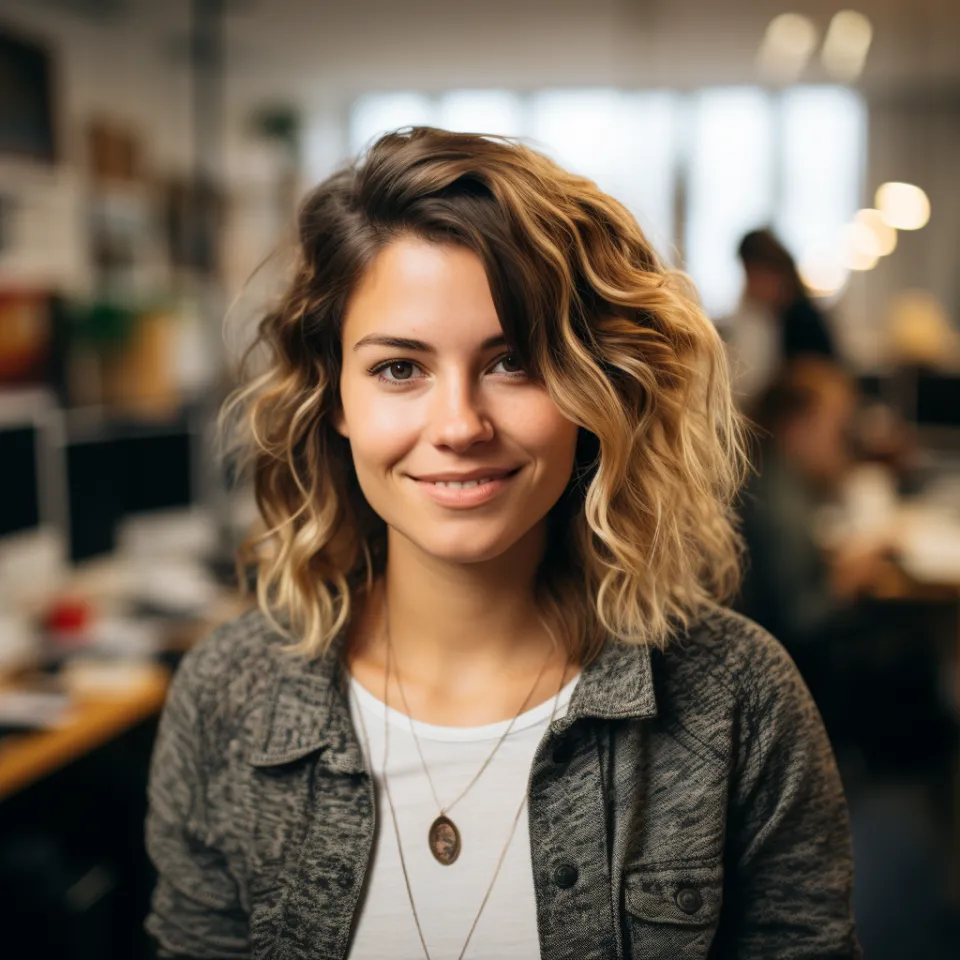 Sara Lopes na empresa